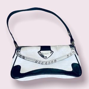 Vintage Ripani of Italy Black & White Bag